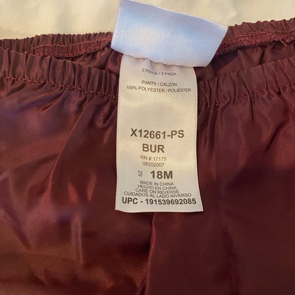 Toddler girl’s dress. 18 Mo. Iris & Ivy (dress and bloomer). - Picture 8 of 12